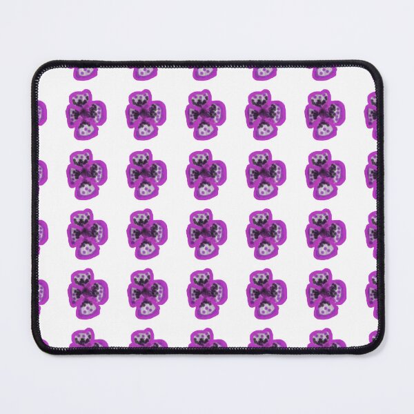 Item preview, Abstract Purple and Black Watercolor Flower Illustration designed and sold by BalkanBloom.
