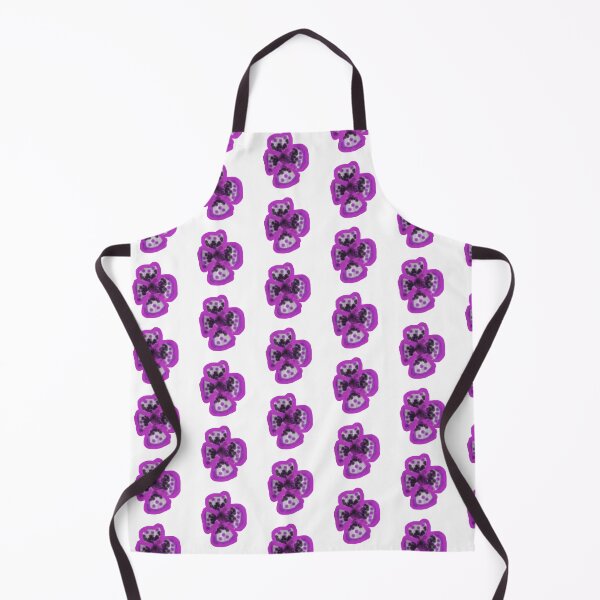 Item preview, Abstract Purple and Black Watercolor Flower Illustration designed and sold by BalkanBloom.