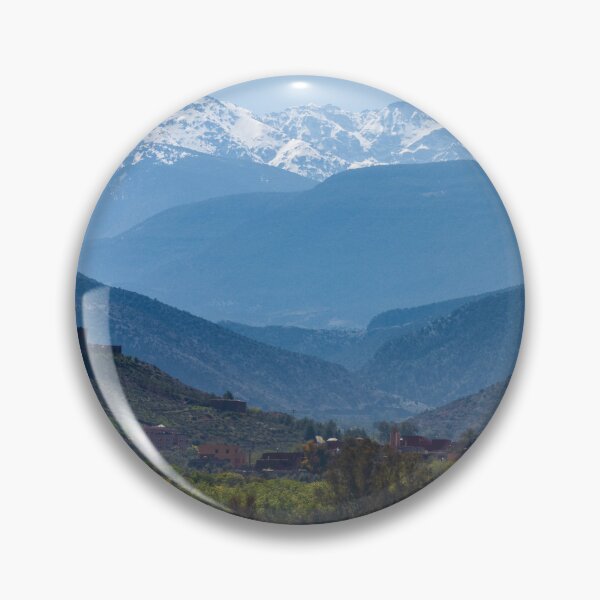 Item preview, High Atlas Mountains and Ourika Valley Morocco Landscape designed and sold by Two-Tickets-To.