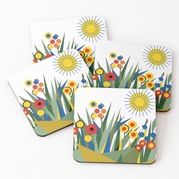Item preview, The Meadow is the Message Bauhaus Art designed and sold by arkaicreative.
