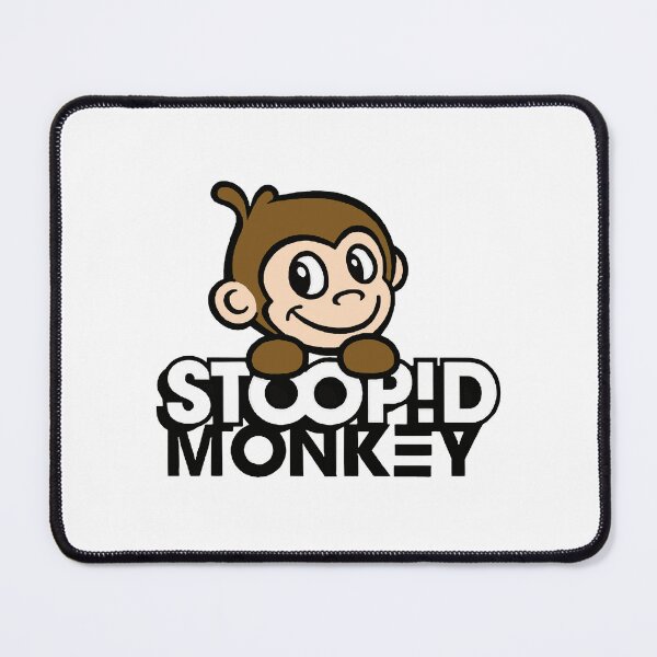 Item preview, Stoopid Monkey Cute Cartoon Character Logo designed and sold by Julieneilw.