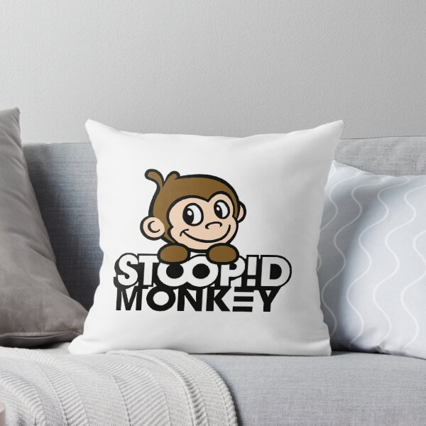 Item preview, Stoopid Monkey Cute Cartoon Character Logo designed and sold by Julieneilw.