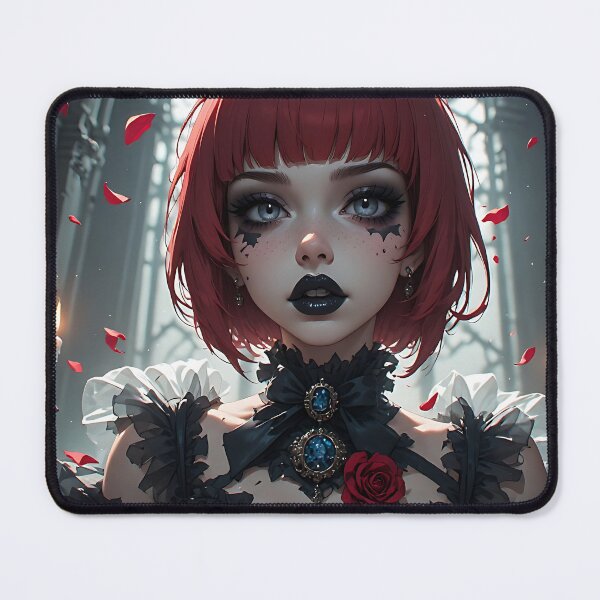 Item preview, Hot Halloween Anime Goth Girl Waifu 244 designed and sold by Your New Fixation.