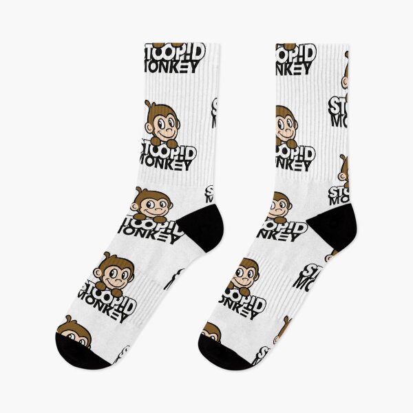 Item preview, Stoopid Monkey Cute Cartoon Character Logo designed and sold by Julieneilw.