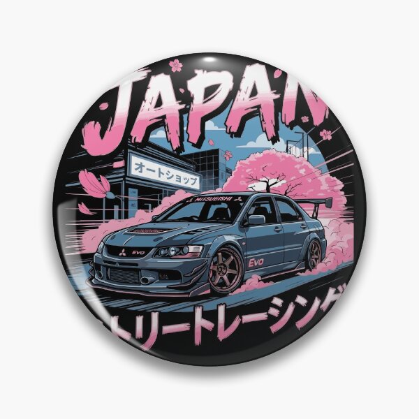 Item preview, Japan Evo Racecar - Drift Car - JDM Japanese Street Racing Car Culture designed and sold by RaceDayRags.