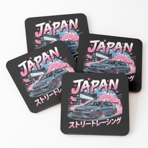 Item preview, Japan Evo Racecar - Drift Car - JDM Japanese Street Racing Car Culture designed and sold by RaceDayRags.