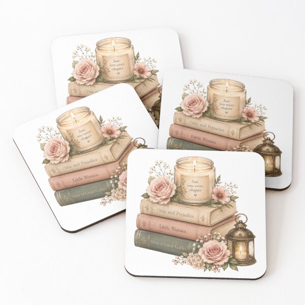 Item preview, Candle And Vintage Books designed and sold by Partoon-dp.