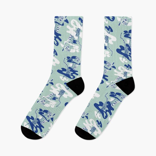 Item preview, A tiger through the smoke (blue edition) designed and sold by Juliette Lancien.