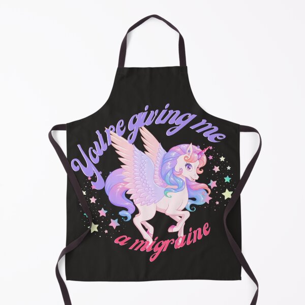 Item preview, You're Giving Me A Migraine - Funny Sarcastic Saying Pony Unicorn designed and sold by karolina lindy.