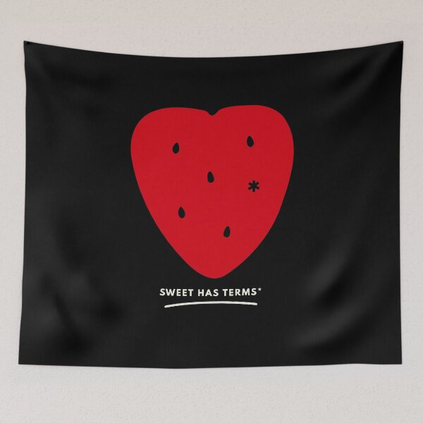 Item preview, Sweet Has Terms Funny Strawberry Fruit Pun designed and sold by Lyfeinsights.