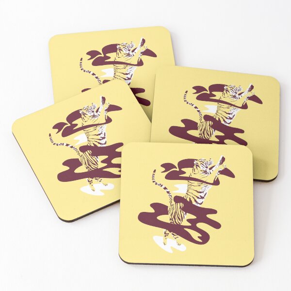 Item preview, A tiger through the smoke (yellow edition) designed and sold by Juliette Lancien.