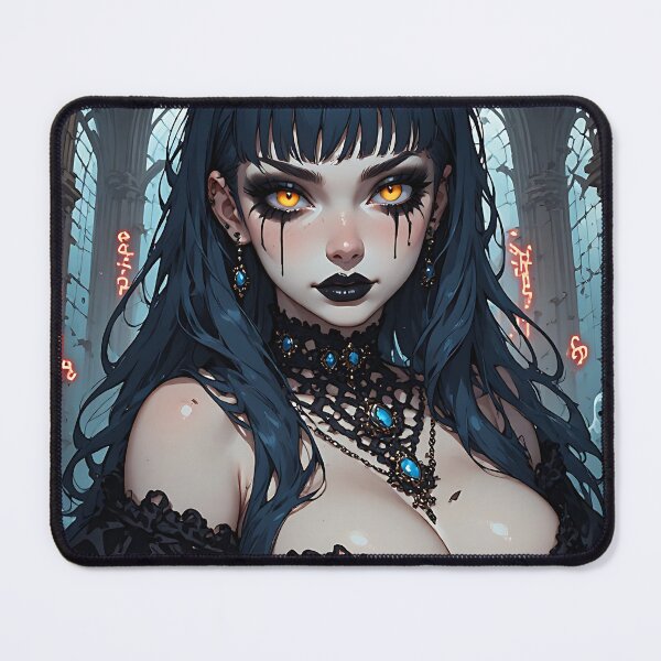 Item preview, Hot Halloween Anime Goth Girl Waifu 248 designed and sold by Your New Fixation.