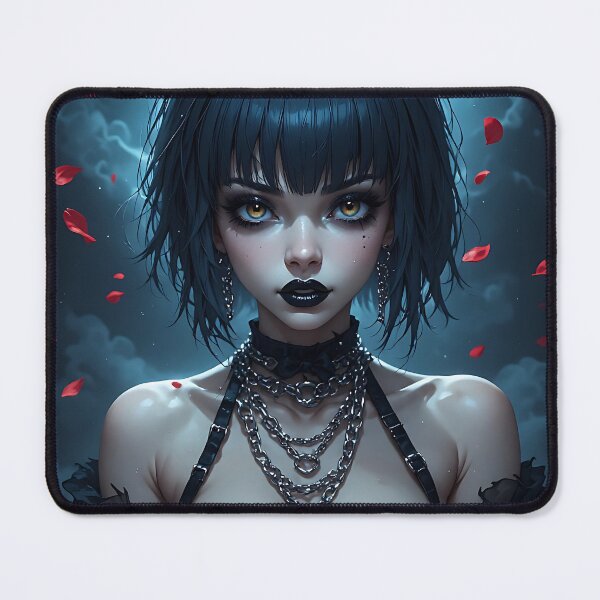 Item preview, Hot Halloween Anime Goth Girl Waifu 251 designed and sold by Your New Fixation.