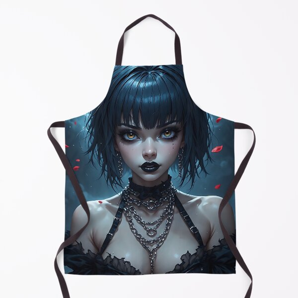 Item preview, Hot Halloween Anime Goth Girl Waifu 251 designed and sold by Your New Fixation.
