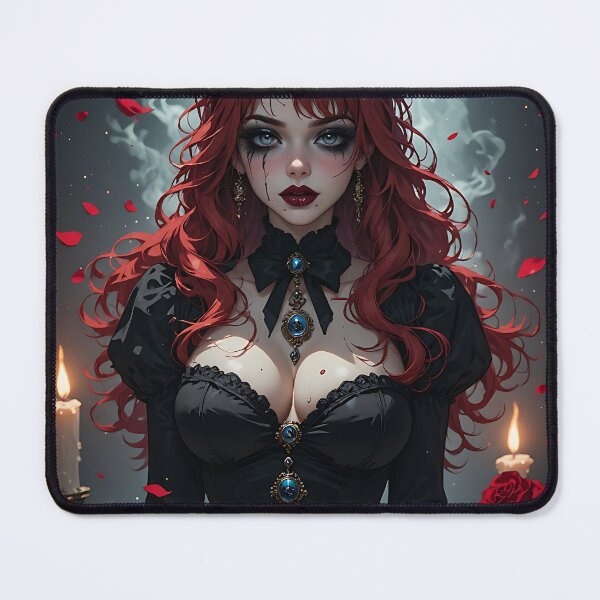 Item preview, Hot Halloween Anime Goth Girl Waifu 252 designed and sold by Your New Fixation.