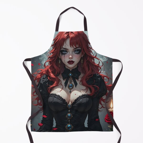 Item preview, Hot Halloween Anime Goth Girl Waifu 252 designed and sold by Your New Fixation.