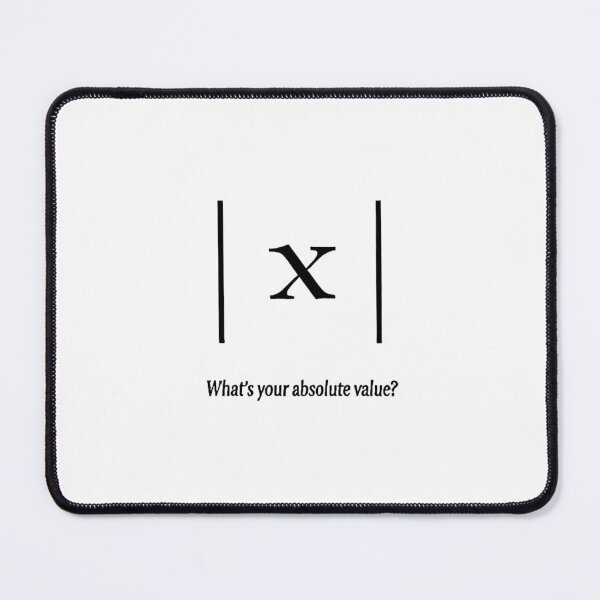 Item preview, Absolute Value Symbol designed and sold by TheInkyLine.