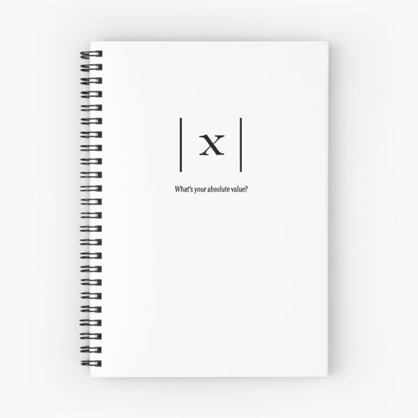 Item preview, Absolute Value Symbol designed and sold by TheInkyLine.