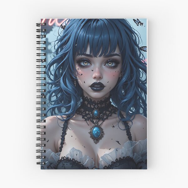 Item preview, Hot Halloween Anime Goth Girl Waifu 254 designed and sold by Your New Fixation.