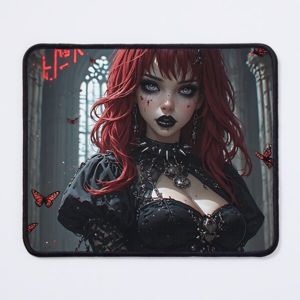 Item preview, Hot Halloween Anime Goth Girl Waifu 256 designed and sold by Your New Fixation.