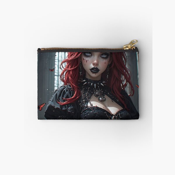 Item preview, Hot Halloween Anime Goth Girl Waifu 256 designed and sold by Your New Fixation.