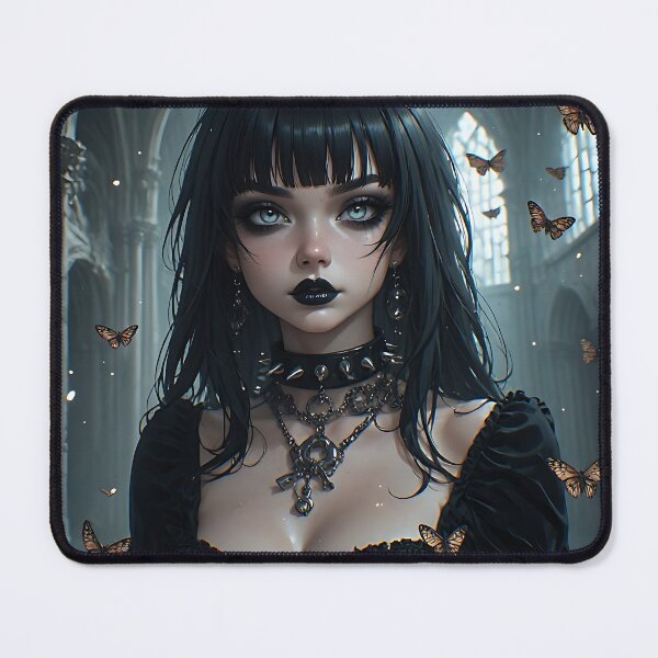 Item preview, Hot Halloween Anime Goth Girl Waifu 257 designed and sold by Your New Fixation.