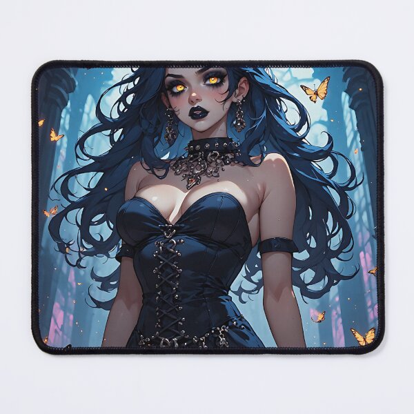 Item preview, Hot Halloween Anime Goth Girl Waifu 258 designed and sold by Your New Fixation.