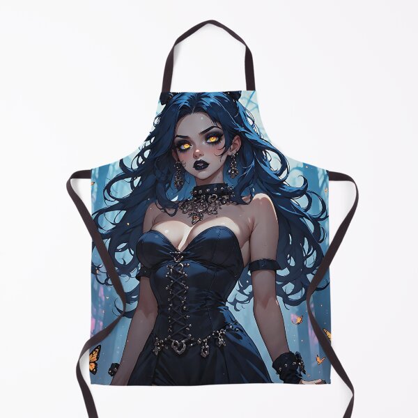 Item preview, Hot Halloween Anime Goth Girl Waifu 258 designed and sold by Your New Fixation.