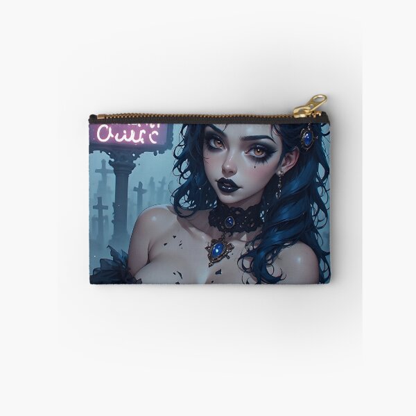 Item preview, Hot Halloween Anime Goth Girl Waifu 260 designed and sold by Your New Fixation.