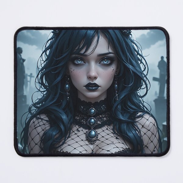 Item preview, Hot Halloween Anime Goth Girl Waifu 261 designed and sold by Your New Fixation.