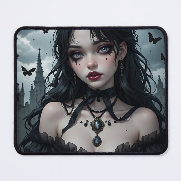 Item preview, Hot Halloween Anime Goth Girl Waifu 262 designed and sold by Your New Fixation.