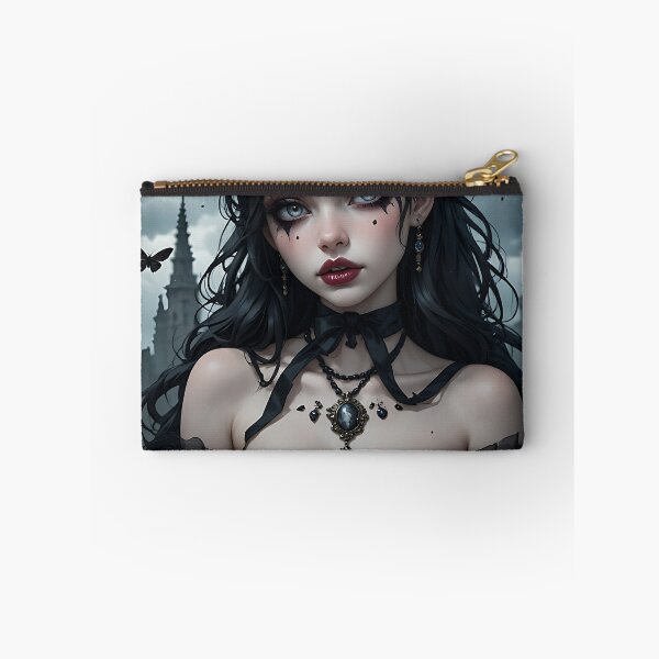 Item preview, Hot Halloween Anime Goth Girl Waifu 262 designed and sold by Your New Fixation.