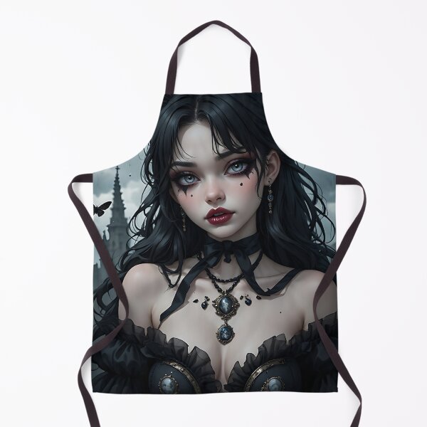 Item preview, Hot Halloween Anime Goth Girl Waifu 262 designed and sold by Your New Fixation.