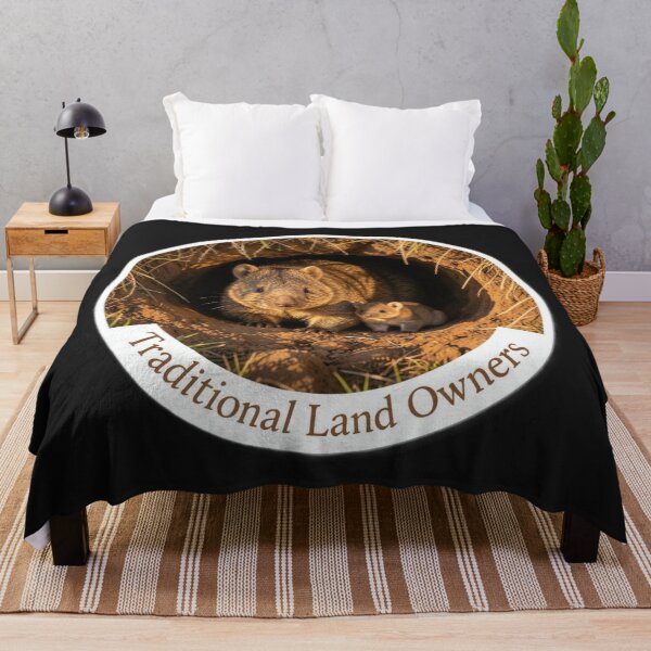 Item preview, Wombats - Traditional Land Owners designed and sold by Kirrindy Designs.