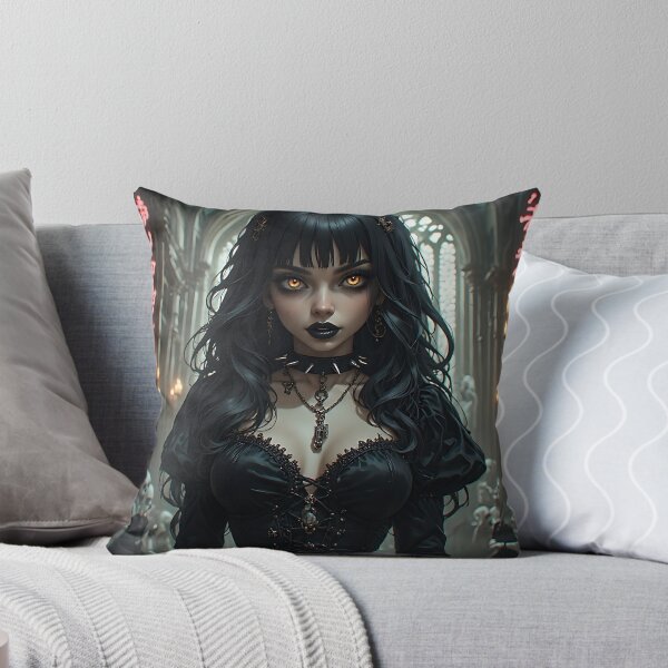 Item preview, Hot Halloween Anime Goth Girl Waifu 264 designed and sold by Your New Fixation.