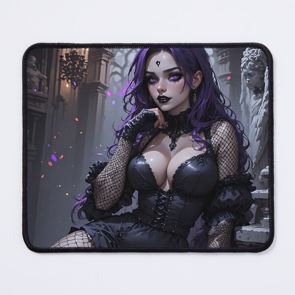 Item preview, Hot Halloween Anime Goth Girl Waifu 265 designed and sold by Your New Fixation.