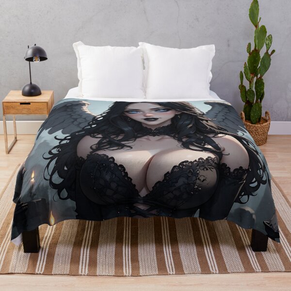 Item preview, Hot Halloween Anime Goth Girl Waifu 266 designed and sold by Your New Fixation.