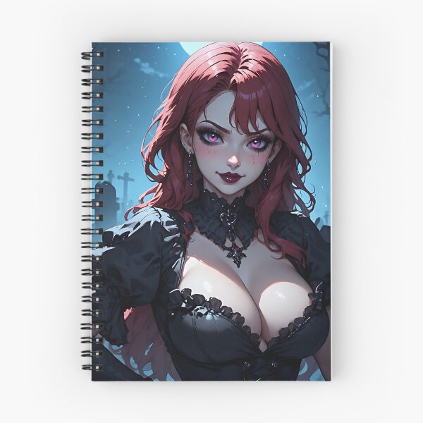 Item preview, Hot Halloween Anime Goth Girl Waifu 268 designed and sold by Your New Fixation.