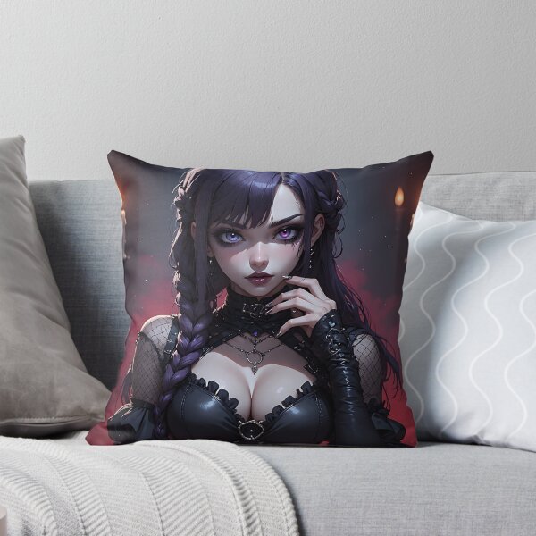 Item preview, Hot Halloween Anime Goth Girl Waifu 269 designed and sold by Your New Fixation.