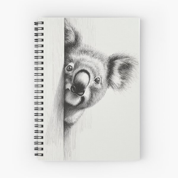 Artikelvorschau, Neugieriger Koala schaut hervor entworfen und verkauft von lautir.