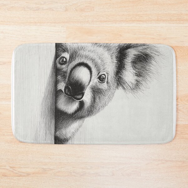 Artikelvorschau, Neugieriger Koala schaut hervor entworfen und verkauft von lautir.