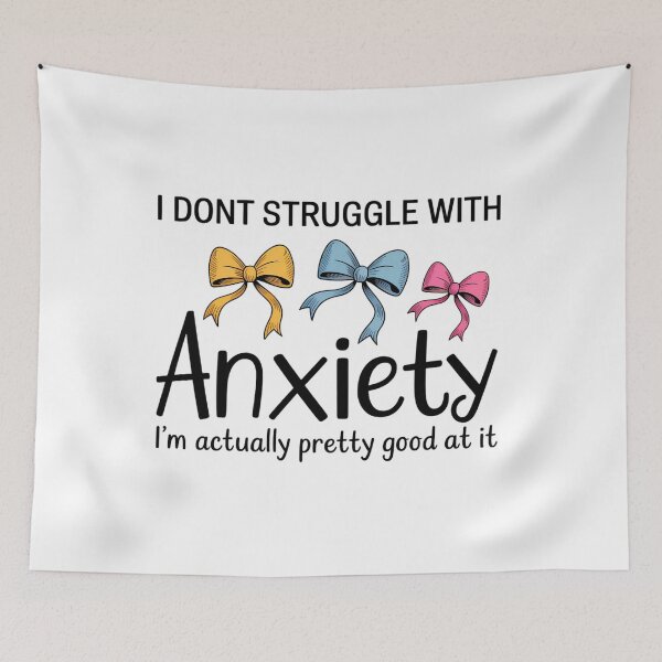 Item preview, I Don't Struggle With Anxiety Mental Health designed and sold by SapfireStuArt.