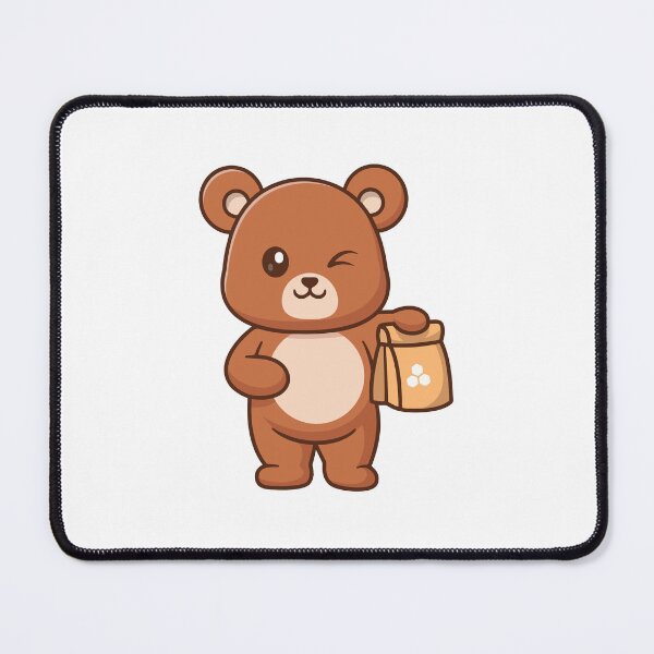 Item preview, Cute Teddy Bear Holding Honey Bag Cartoon designed and sold by Julieneilw.