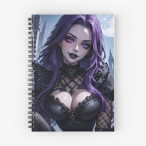 Item preview, Hot Halloween Anime Goth Girl Waifu 270 designed and sold by Your New Fixation.
