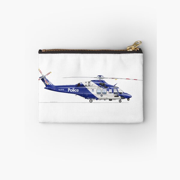 Artikelvorschau, AGUSTAWESTLAND AW139 VH-PVQ VICTORIA POLIZEI 2023 entworfen und verkauft von Grubby Fingers Aircraft Illustration.