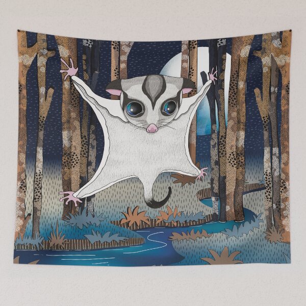 Item preview, Kawaii Sugar Glider Australian Native Wildlife designed and sold by Karin Taylor.