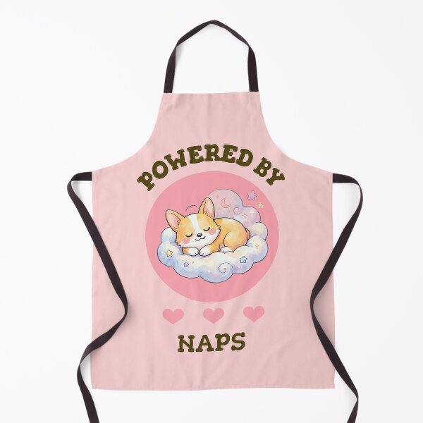 Item preview, Sleeping Corgi Powered By Naps designed and sold by GlitchedTees.