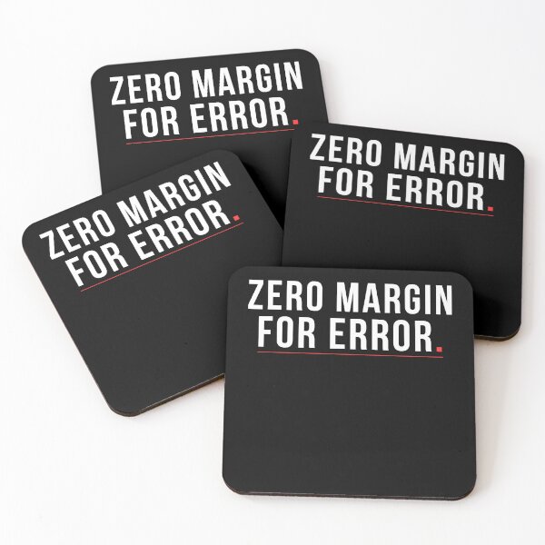 Item preview, Zero Margin For Error Funny Accounting Audit Humor Design designed and sold by FCA SIR MERCH .