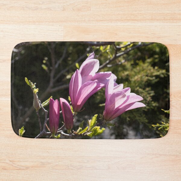 Item preview, Pink Magnolia Branch Blooming in the Sunlight designed and sold by Georgia Mizuleva.