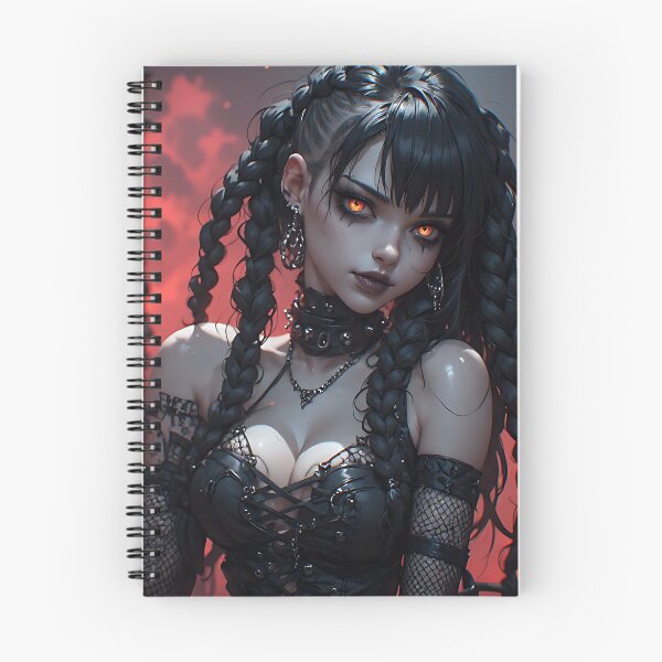 Item preview, Hot Halloween Anime Goth Girl Waifu 272 designed and sold by Your New Fixation.